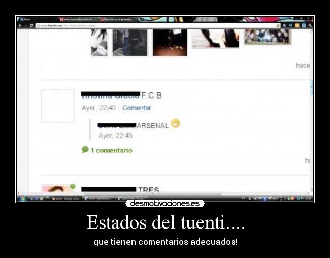 Estados del tuenti.... -