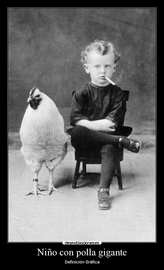 Niño con polla gigante -