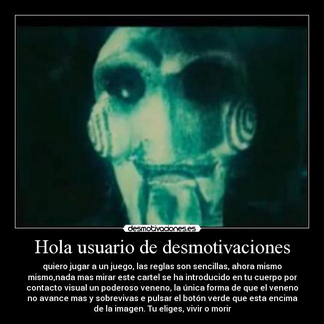 Hola usuario de desmotivaciones - 