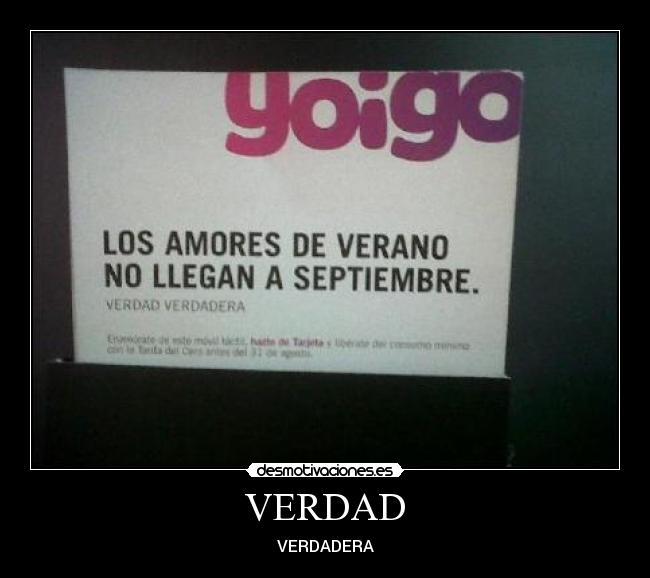 VERDAD - VERDADERA