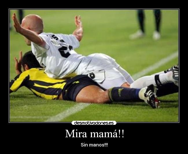 Mira mamá!! - Sin manos!!!