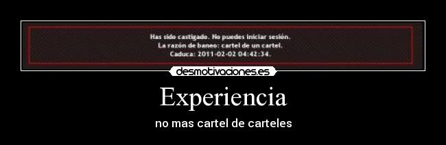 Experiencia -