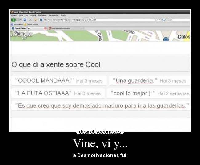 Vine, vi y... - a Desmotivaciones fui 