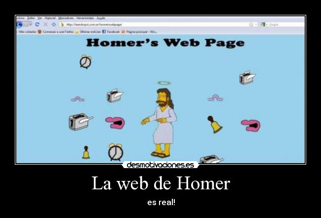 La web de Homer - 