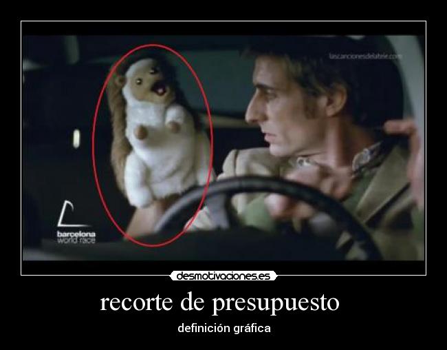 recorte de presupuesto -