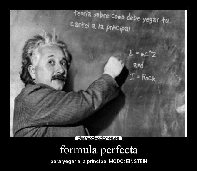 formula perfecta -