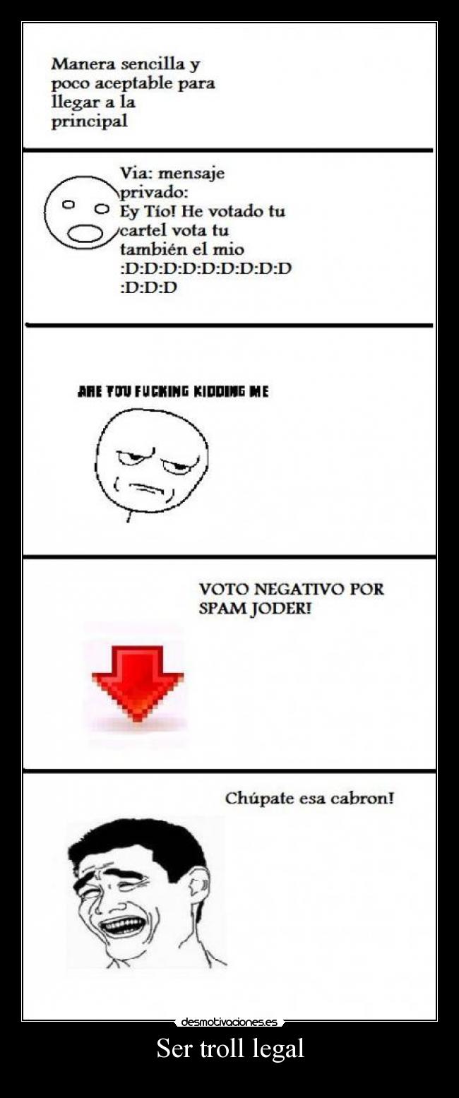 Ser troll legal -
