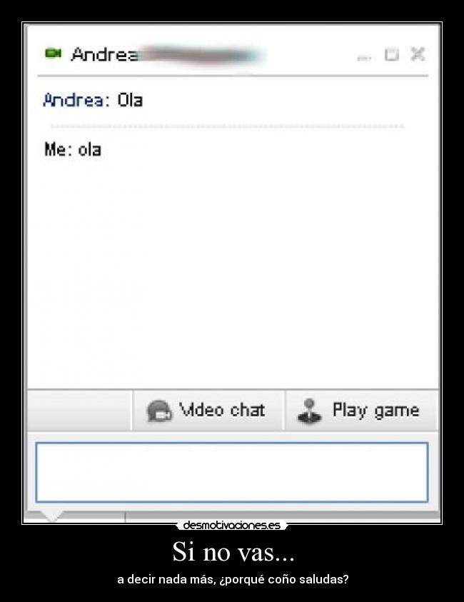 Si no vas... - 