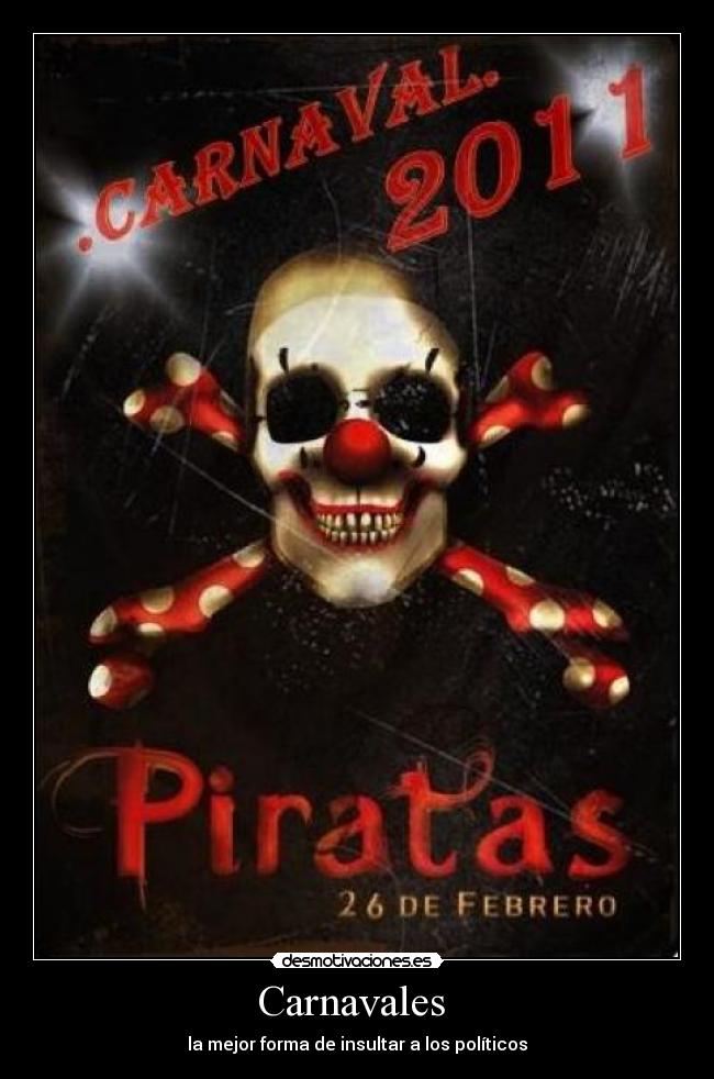 Carnavales - la mejor forma de insultar a los políticos