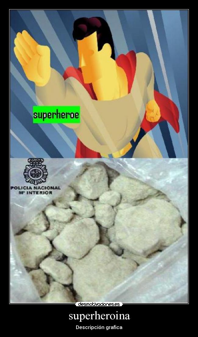 superheroina - Descripción grafica