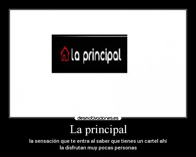 La principal - 
