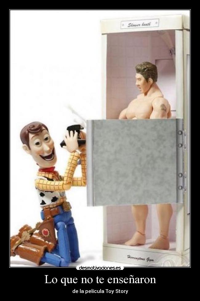 Lo que no te enseñaron - de la película Toy Story