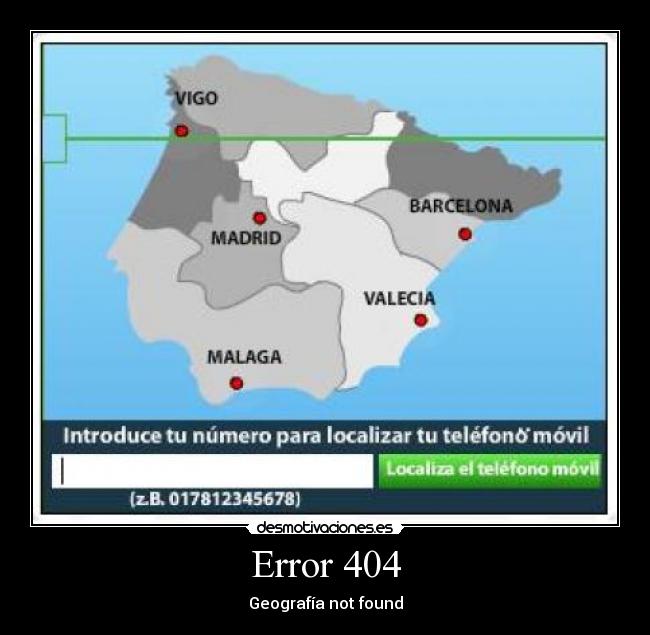 Error 404 -