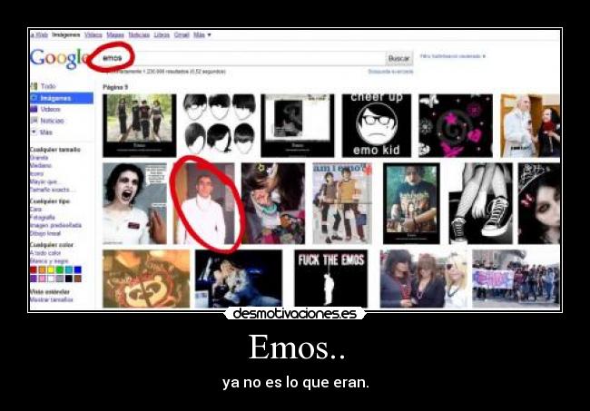 Emos.. - ya no es lo que eran.