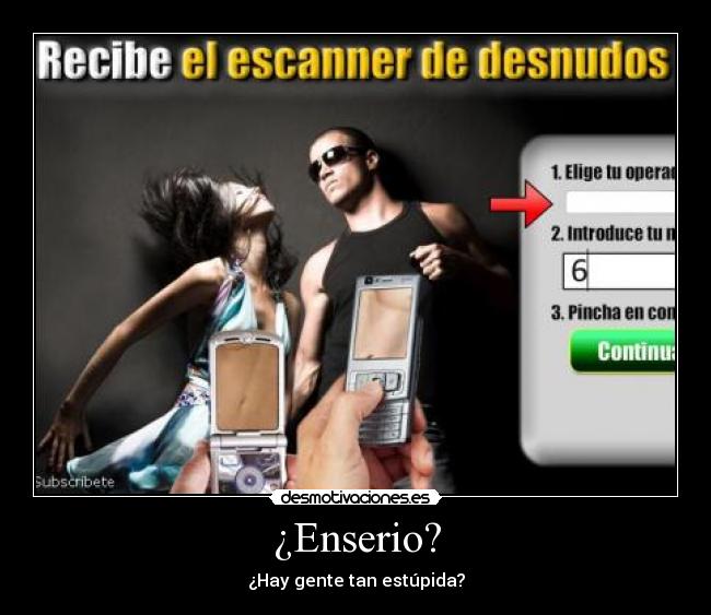 ¿Enserio? -