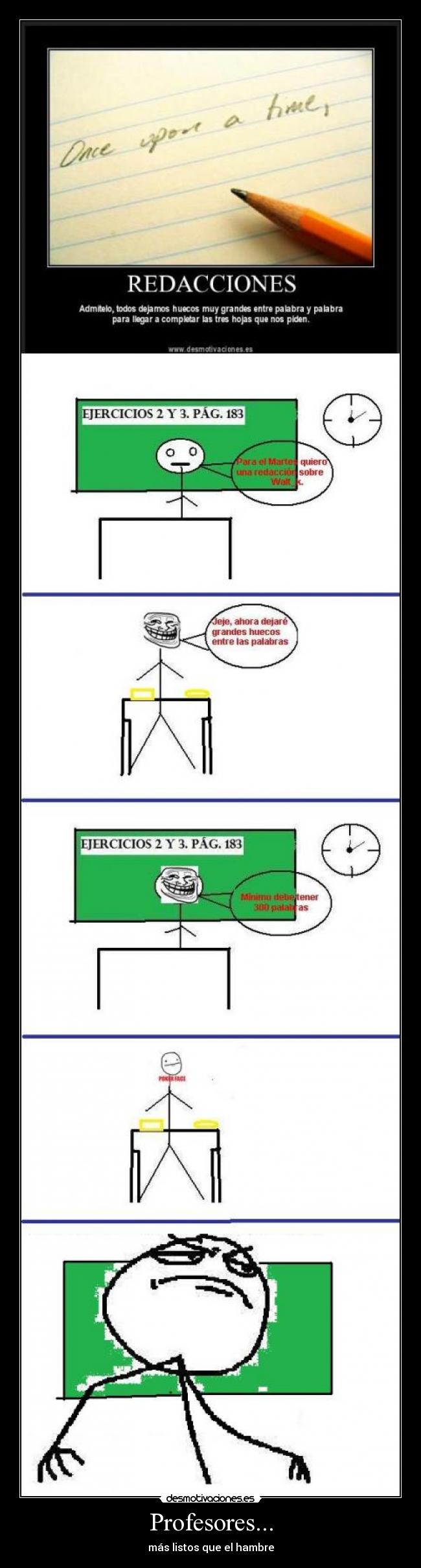 Profesores... - más listos que el hambre