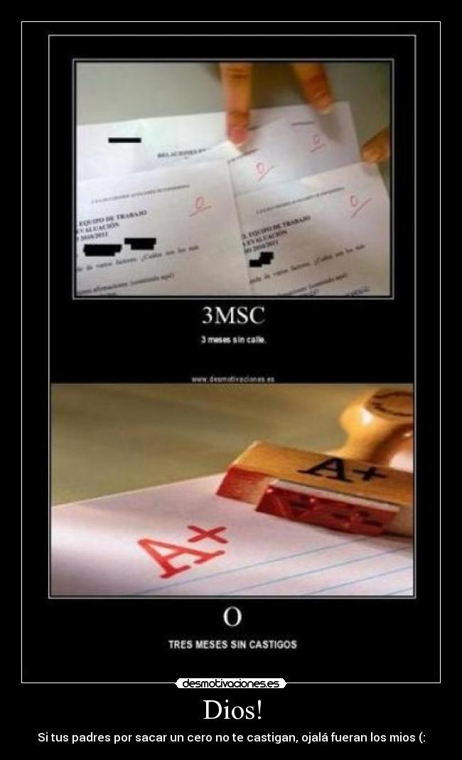 carteles dios wahaha desmotivaciones