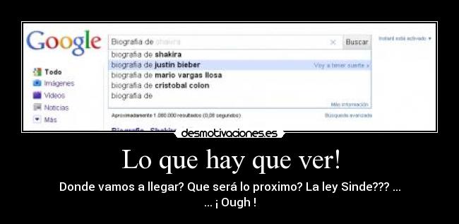 Lo que hay que ver! - 