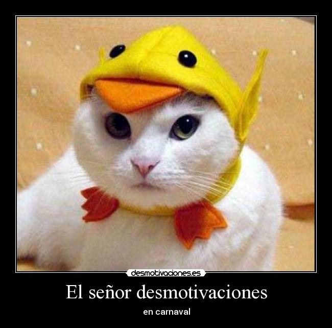 El señor desmotivaciones - en carnaval