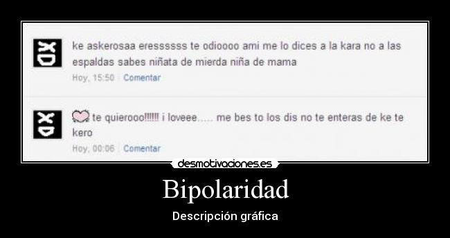 Bipolaridad - Descripción gráfica