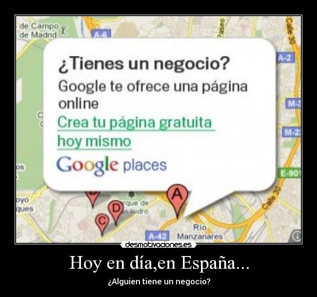 Hoy en día,en España... -