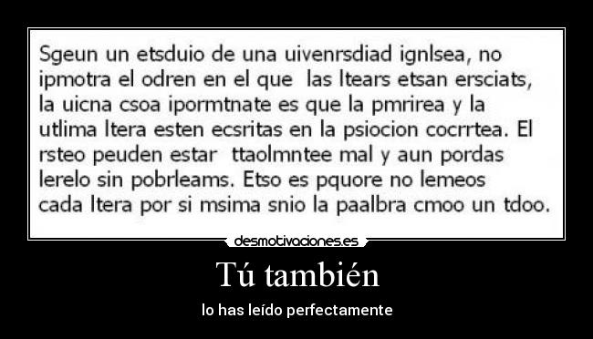 Tú también - 