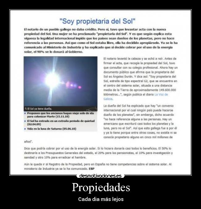 carteles sol desmotivaciones