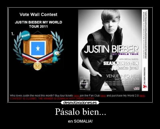 Pásalo bien... - en SOMALIA!