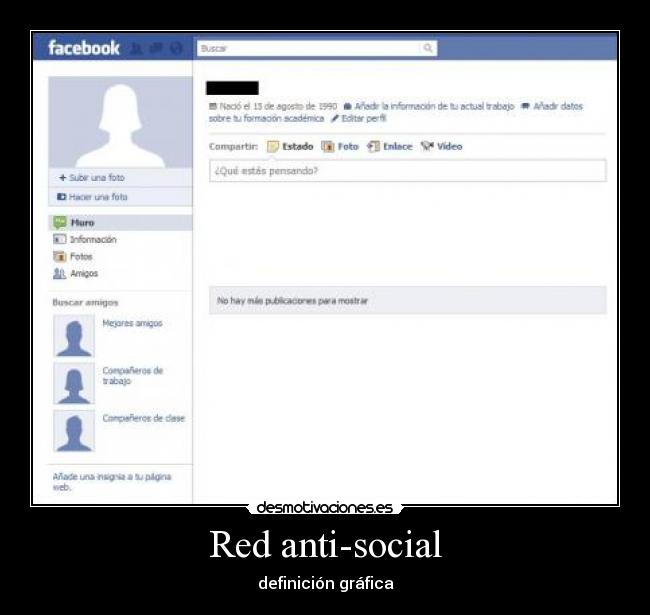 Red anti-social - definición gráfica
