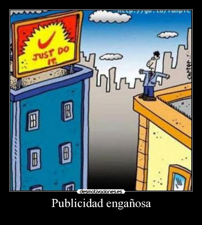 Publicidad engañosa -
