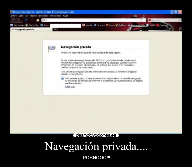 Navegación privada.... - 