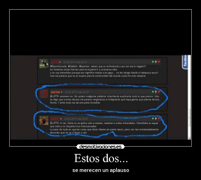 Estos dos... - se merecen un aplauso