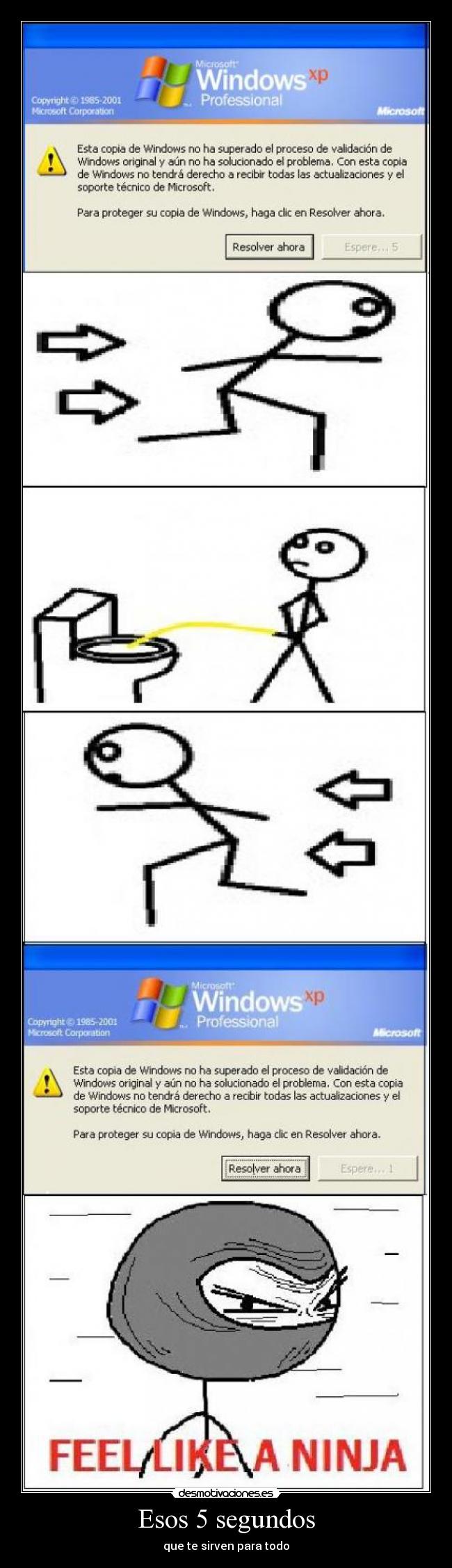 Esos 5 segundos - que te sirven para todo