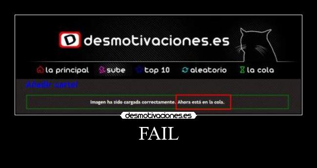 carteles fail desmotivaciones desmotivaciones