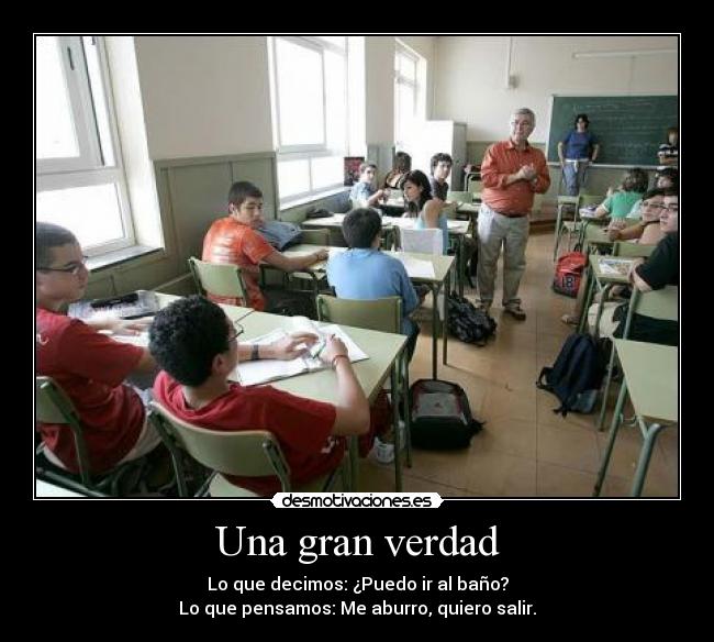 Una gran verdad -