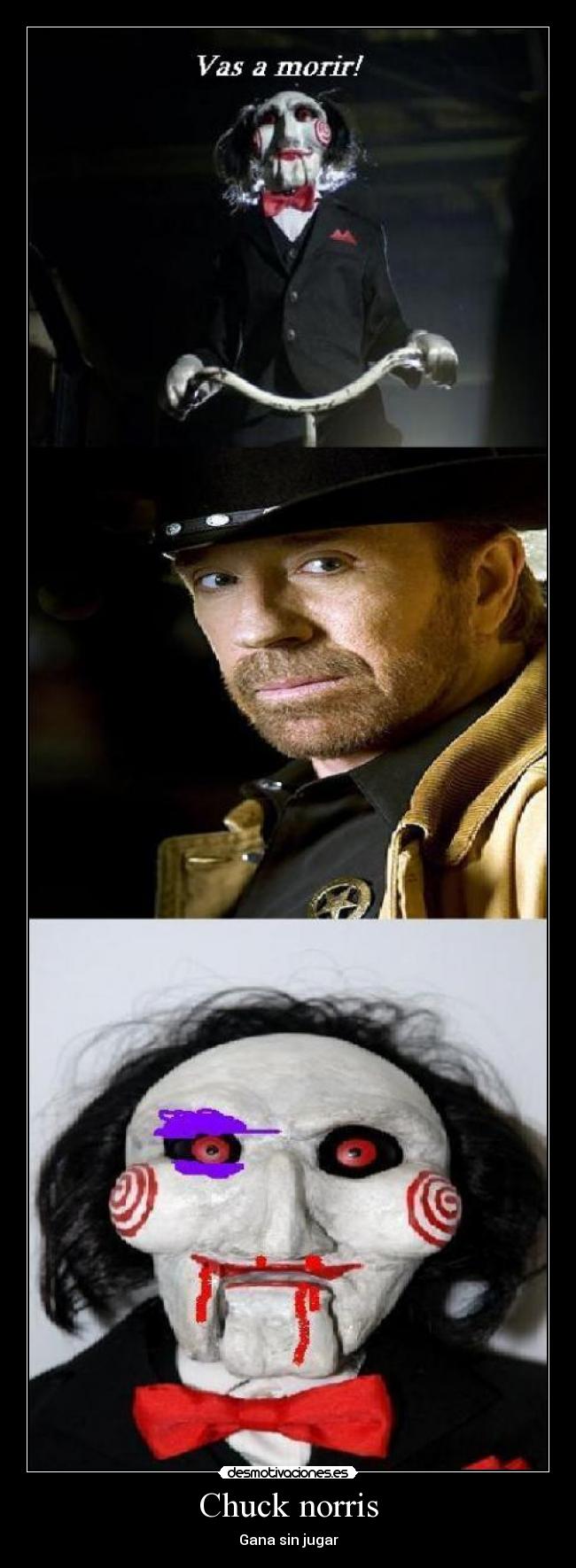 Chuck norris - Gana sin jugar