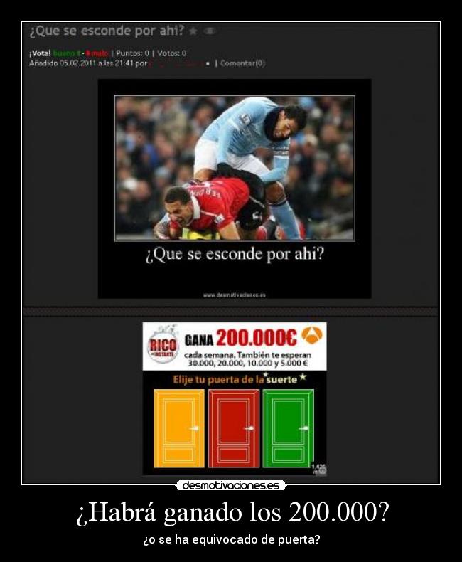 ¿Habrá ganado los 200.000? - 