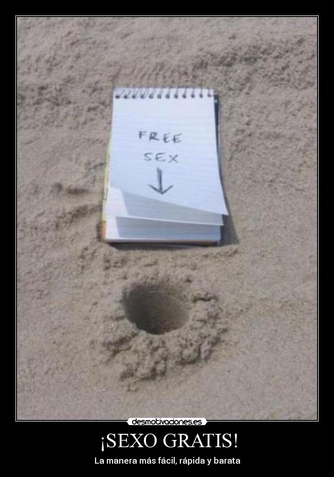 ¡SEXO GRATIS! -