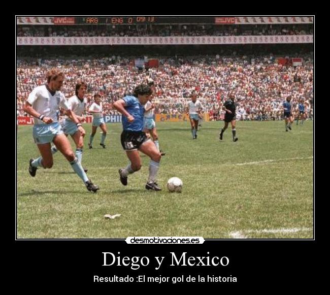carteles mexico mexico maradona desmotivaciones