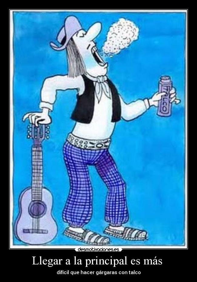 Llegar a la principal es más -