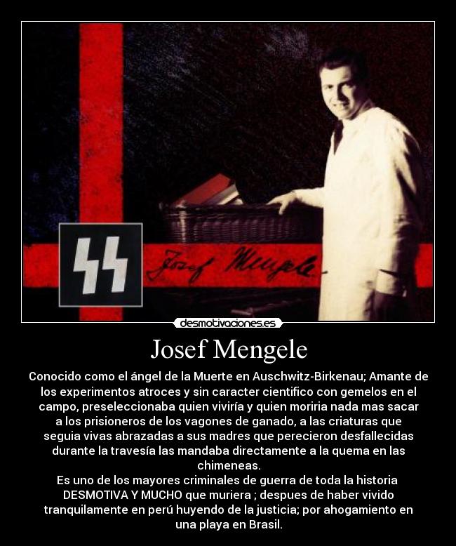 Josef Mengele - 