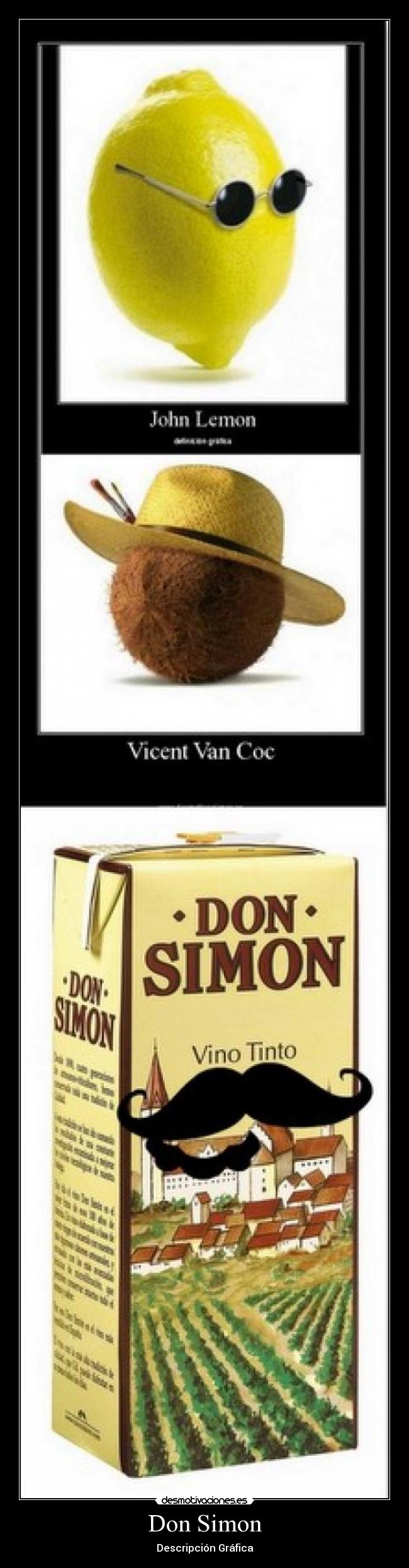 Don Simon - Descripción Gráfica