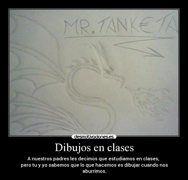 Dibujos en clases -