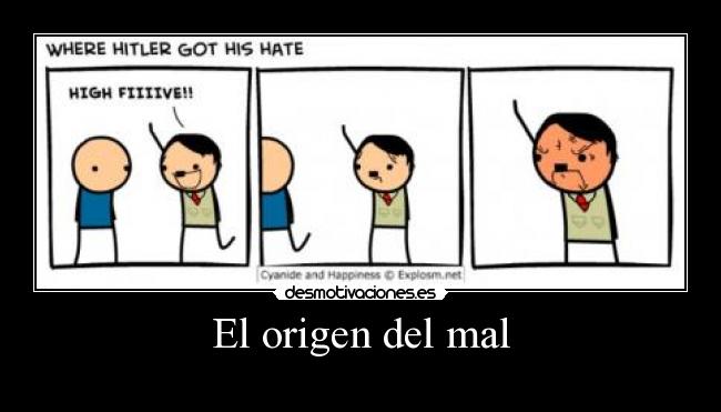 El origen del mal -