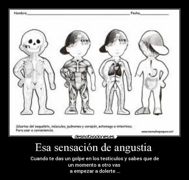Esa sensación de angustia  - 