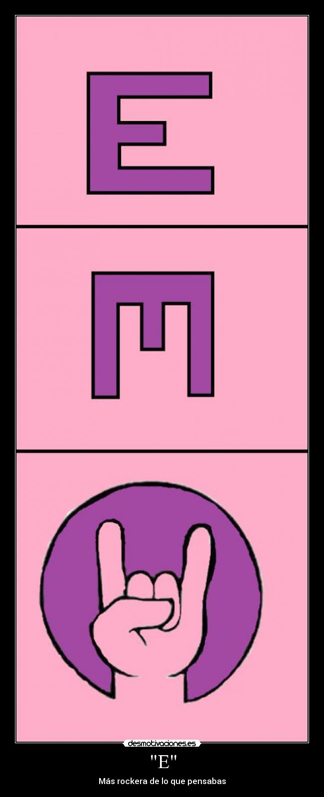 E - Más rockera de lo que pensabas