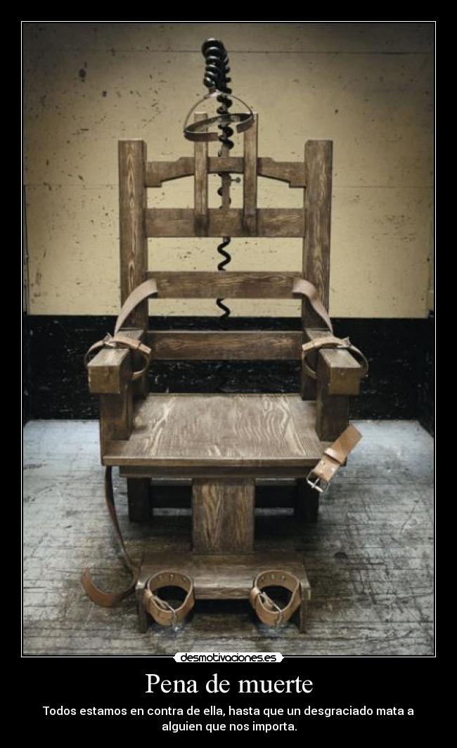 Pena de muerte - 
