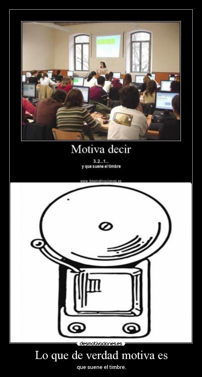 Lo que de verdad motiva es - 