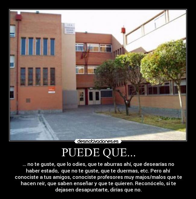 PUEDE QUE... -
