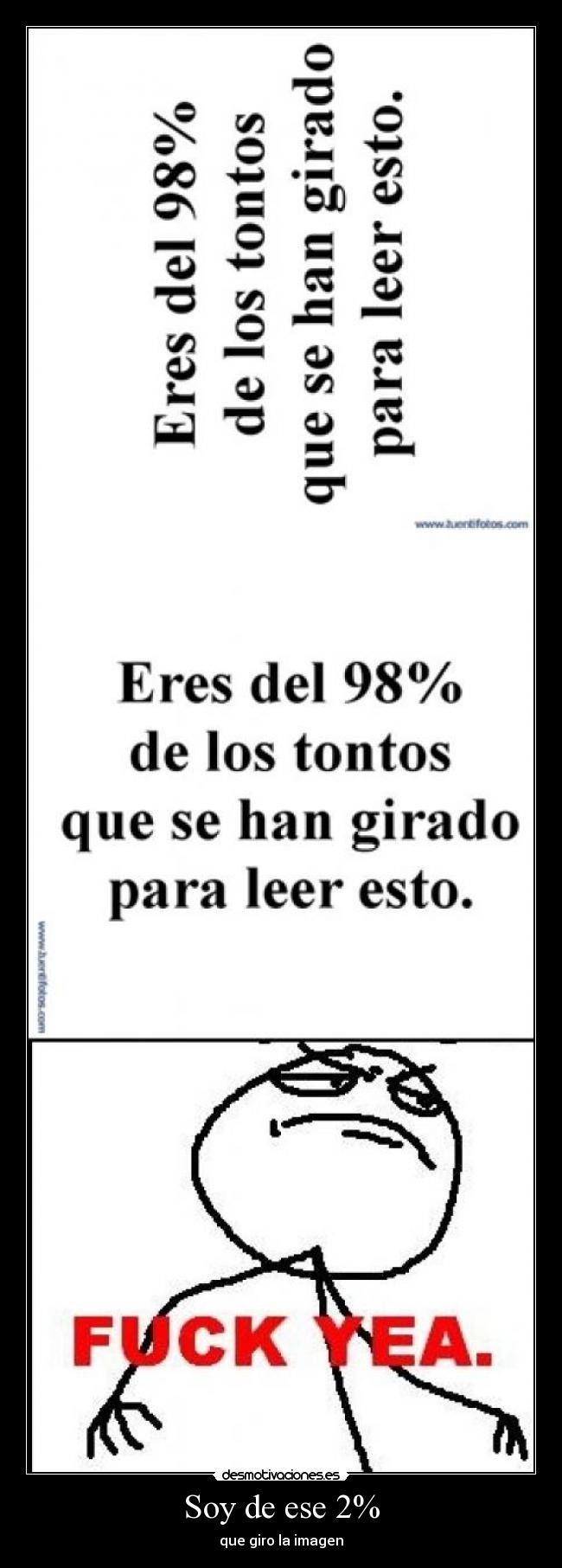 Soy de ese 2% -